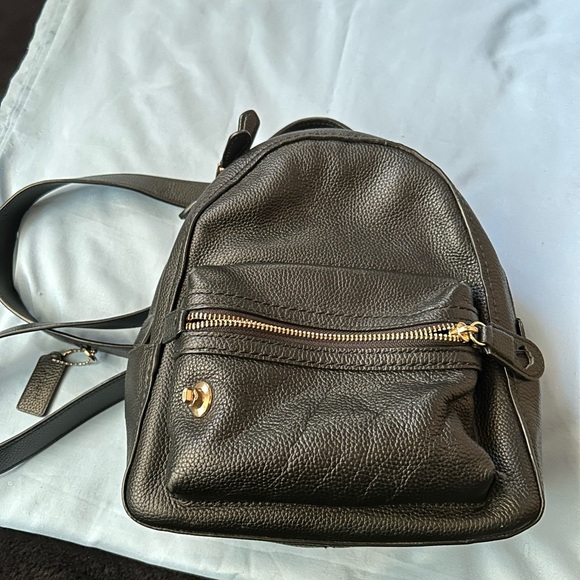 COACH Campus Backpack 23 In Black - Picture 4 of 9
